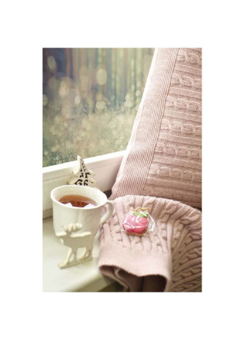 Плед Soft коси Пудра 220х240 см (13908) Прованс (254012441)