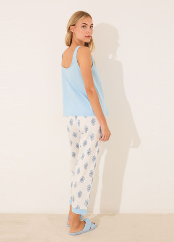 Голубая всесезон пижама (майка, брюки) майка + брюки Women'secret