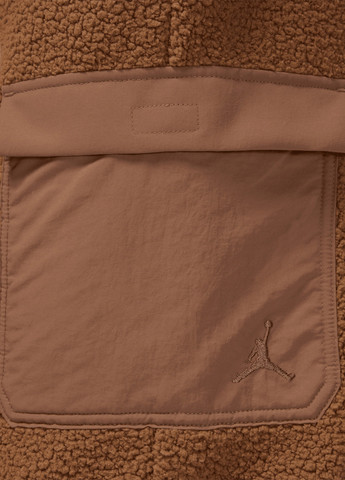 Коричневые спортивные демисезонные карго брюки Nike