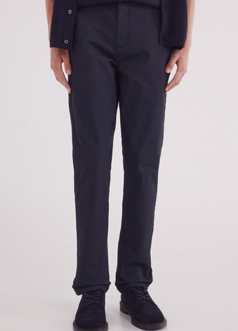 Темно-синие кэжуал демисезонные чиносы брюки Springfield