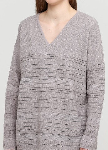 Кофейный демисезонный пуловер пуловер Maison Ullens