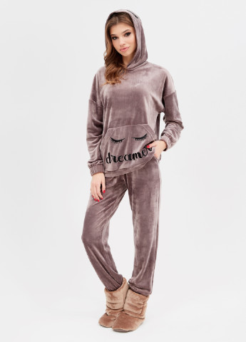 Сиреневая всесезон пижама (худи, брюки) ST-Seventeen