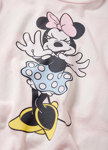 Світло-рожевий літній комплект (футболка, шорти) C&A