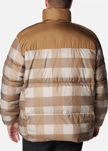 Светло-коричневая зимняя куртка Columbia