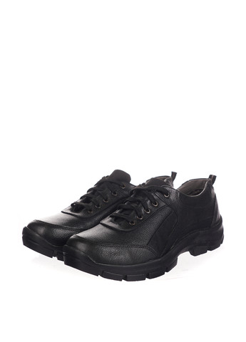 Кэжуал черные мужские туфли Goover на шнурках