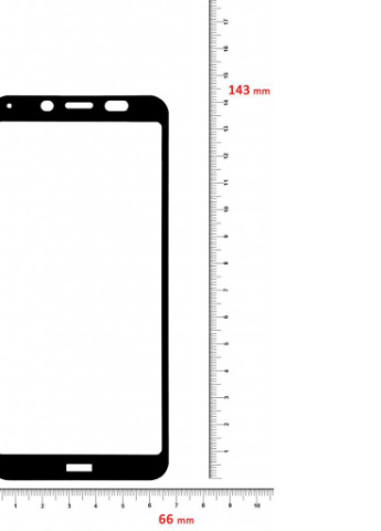 Стекло защитное для Xiaomi Redmi 7A Black (703886) BeCover (203978668)