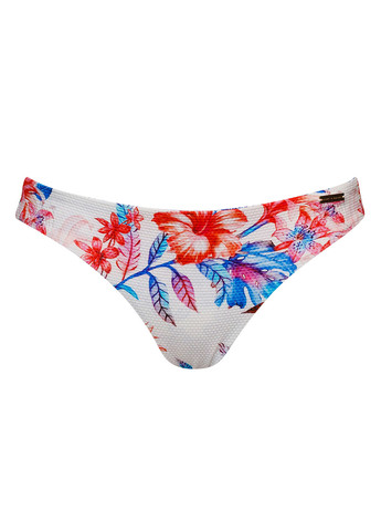 Цветные купальные трусики-плавки двусторонние с цветочным принтом Marc & André