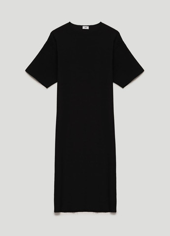 Чорна кежуал сукня сукня-футболка JUL однотонна