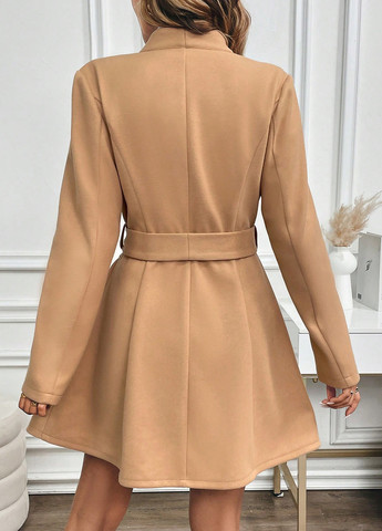 Пісочне демісезонне Пальто SHEIN