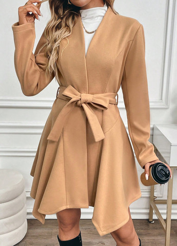 Пісочне демісезонне Пальто SHEIN