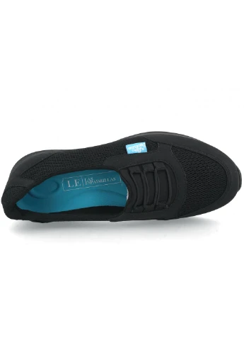 Жіночі лас еспадріллас Las Espadrillas | чорні однотонні текстиль (239482730)