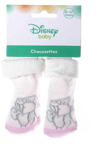 Шкарпетки Birth Pan Pan 0-6 white/pink 43891564-3 Disney (254670712)