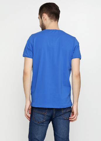 Синяя футболка MSY