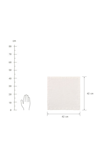 Салфетка, 42х42 см Butlers (301106382)