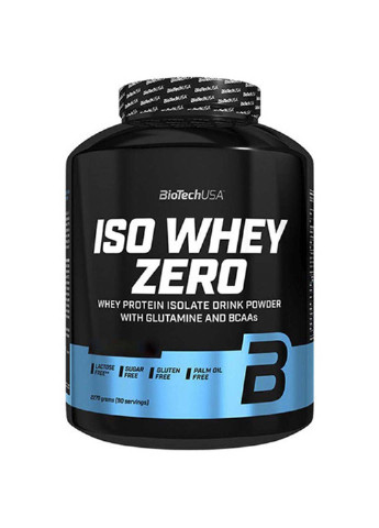 Протеин Iso Whey Zero 2270 g 90 servings Vanilla Biotechusa (253416307)