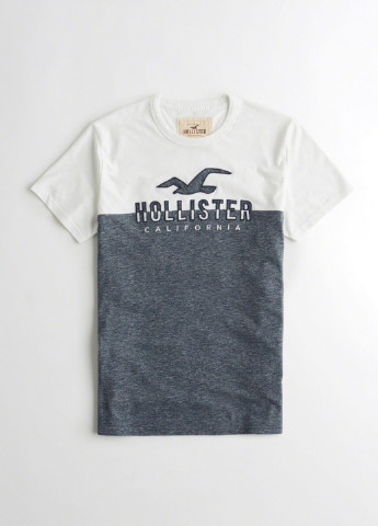 Біла футболка Hollister