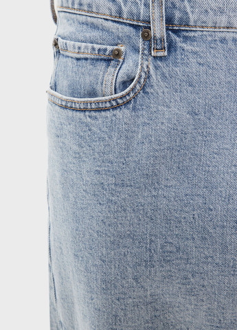 Голубые демисезонные скинни джинсы Calvin Klein