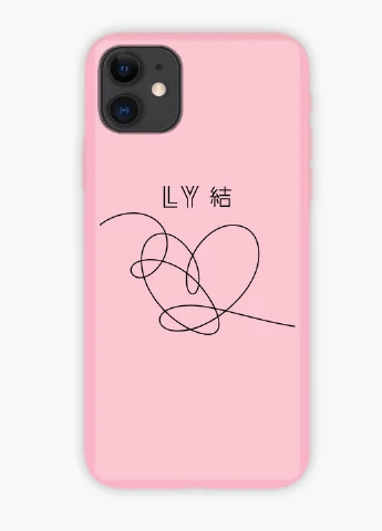 Чехол силиконовый Apple Iphone X БТС (BTS) (6129-1080) MobiPrint (219336140)
