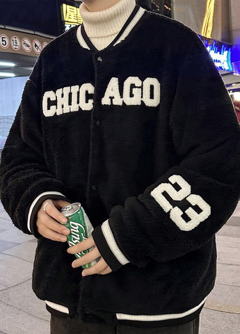 Бомбер SHEIN на кнопках (324037411)