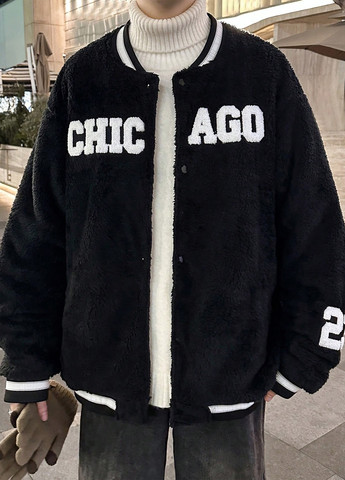 Бомбер SHEIN на кнопках (324037411)