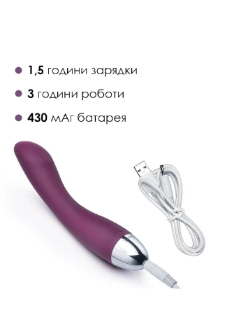 Вібратор для точки G з інтелектуальним режимом Amy Violet Svakom (254551230)