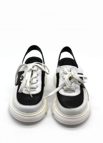Чорно-білі осінні кросівки Rifellini