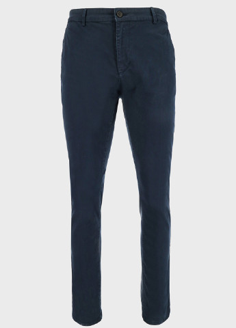 Темно-синие кэжуал демисезонные зауженные брюки Mexx