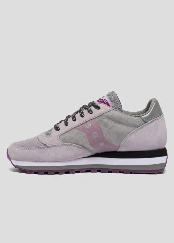 Лиловые кроссовки Jazz Triple Transparent Mesh Saucony фиолетовые всесезоны (253540690)