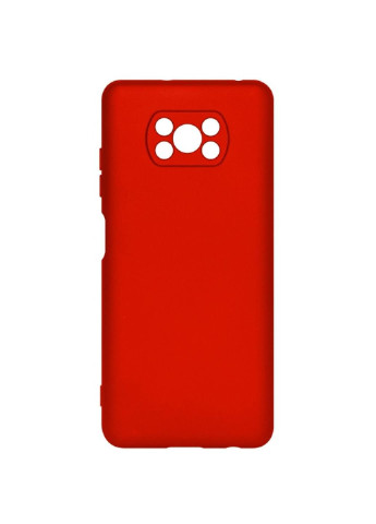 Чехол для мобильного телефона ICON Case for Xiaomi Poco X3/Poco X3 Pro Red (ARM58583) ArmorStandart (252570147)