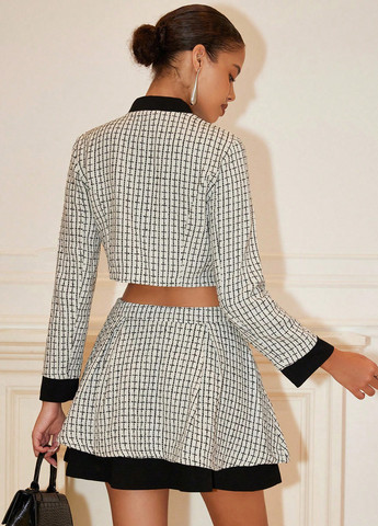 Костюм (жакет, спідниця) SHEIN (365439603)