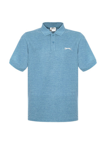 Голубой футболка-поло для мужчин Slazenger меланжевая