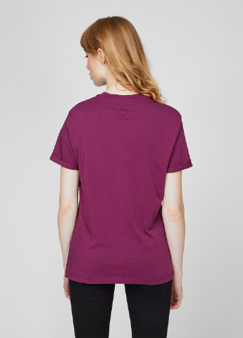 Фиолетовая летняя футболка Replay