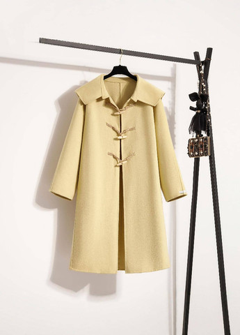 Жовтий демісезонне Пальто SHEIN