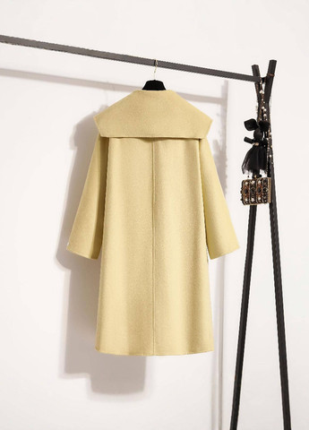 Жовтий демісезонне Пальто SHEIN