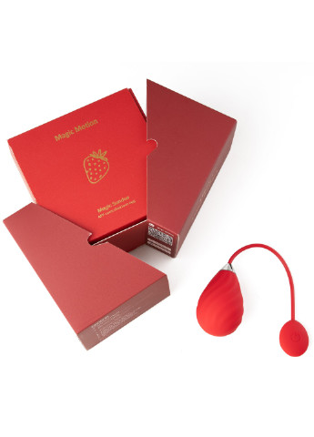Смарт-віброяйце Sundae Red Magic Motion (252297303)