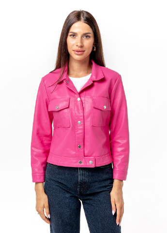 Розовая демисезонная куртка Icon
