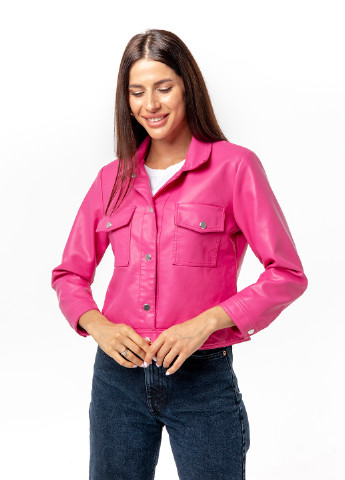 Розовая демисезонная куртка Icon