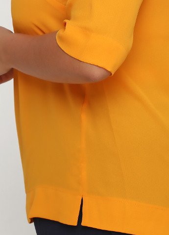 Желтая летняя блуза LabelBe