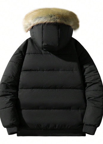 Чорна демісезонна куртка SHEIN