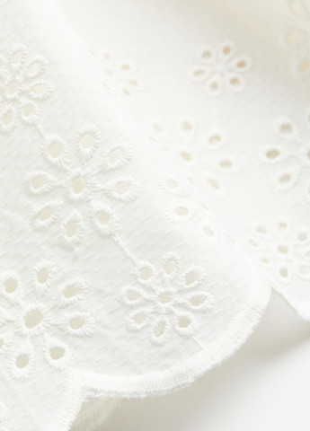 Белый летний комплект (платье, трусики, повязка) H&M