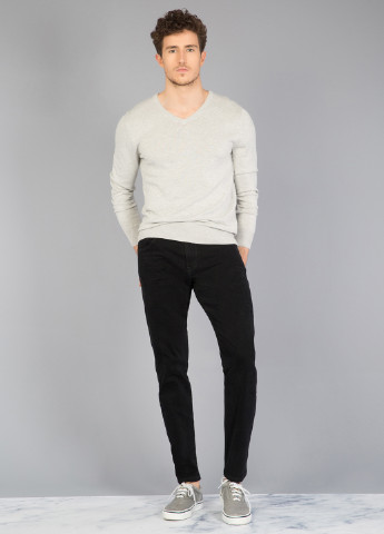Світло-сірий демісезонний светр пуловер Colin's