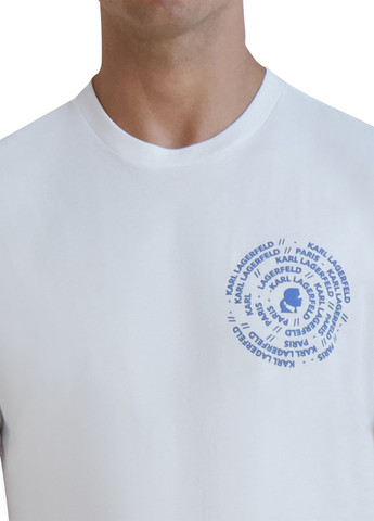 Біла футболка Karl Lagerfeld