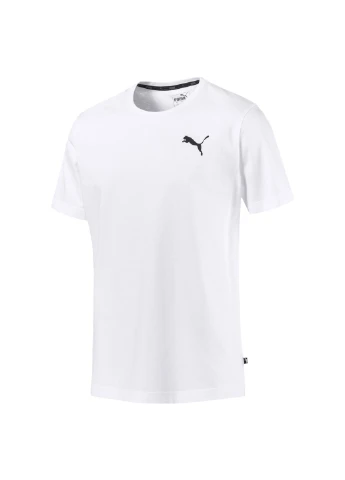 Біла футболка essentials tee Puma