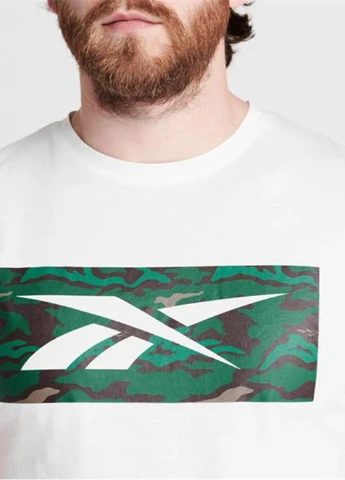 Белая футболка Reebok