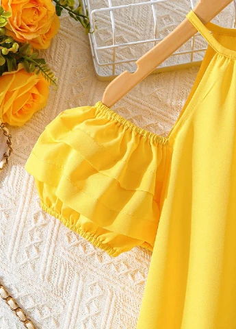 Жовта сукня SHEIN (325078472)