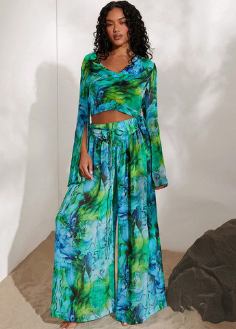 Комбінована блуза SHEIN