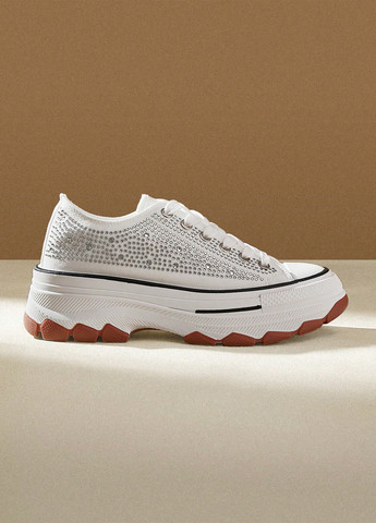 Кроссовки SHEIN белые демисезоны (337833374)