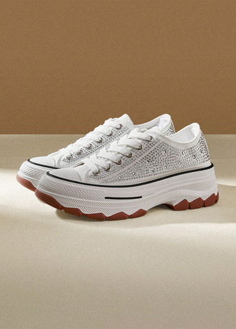 Кроссовки SHEIN белые демисезоны (337833374)