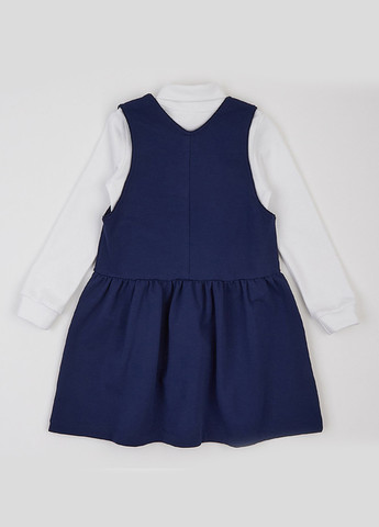 Індиго демісезонний комплект (гольф, сарафан) Ляля