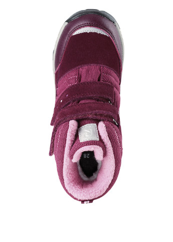 Вишневые кэжуал зимние ботинки Reima